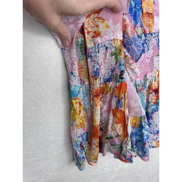 Bhanuni by Jyoti Women's Embroidered Beaded Sheer Top Size XL - Picture 12 of 13